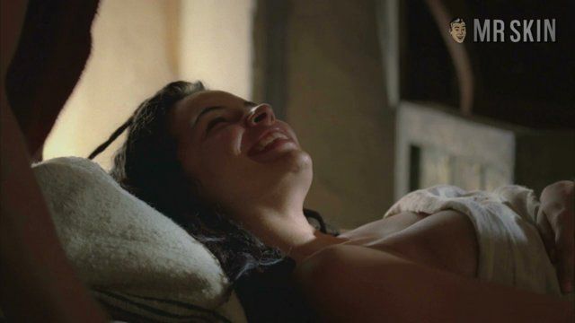 Zuleikha Robinson Nude as Gaia. Breasts. 213842