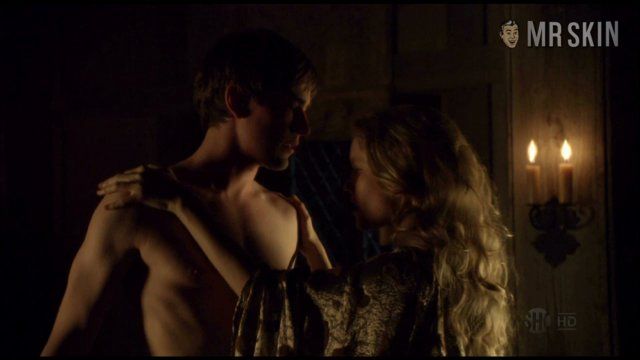 Tamzin Merchant Naked in The Tudors. Breasts, butt. 221215