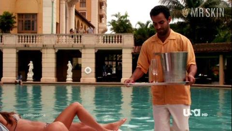 Sexiest Gabrielle Anwar Scene in Burn Notice. Bikini, butt, sexy. 226279