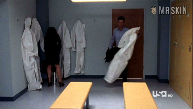Sexiest Dina Meyer Scene in Burn Notice. Underwear. 215617