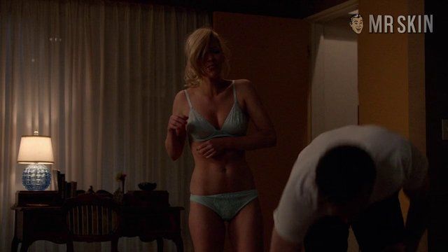 Sexiest Kirstin Ford Scene in Mad Men. Underwear. 242653
