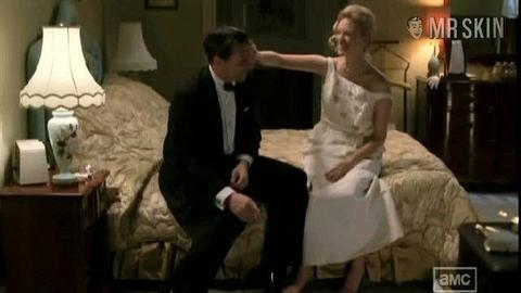Sexiest January Jones Scene in Mad Men. Sexy, bikini, underwear. 214213