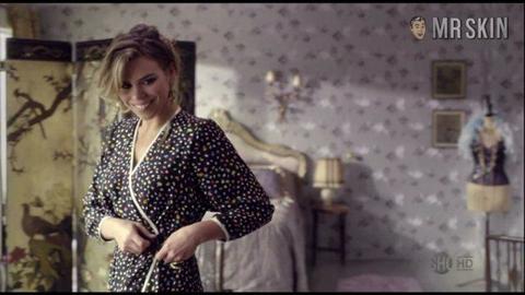 Sexiest Scenes of Hannah 'Belle' Baxter from Secret Diary of a Call Girl. Sexy, Underwear, body double, breasts. 220343