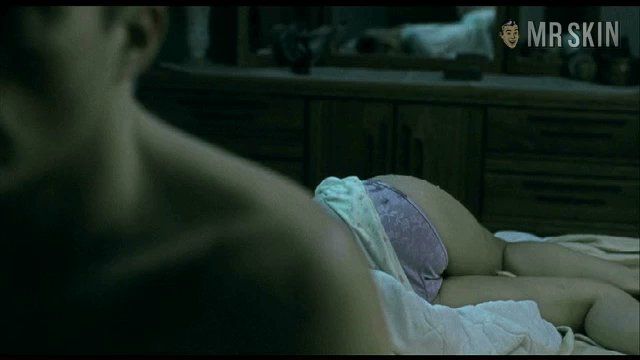 Sexiest Scenes of Nancy Stockwell from Downloading Nancy. Underwear, breasts, right nipslip. 216791