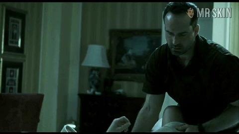 Sexiest Maria Bello Scene in Downloading Nancy. Underwear, breasts, right nipslip. 216793