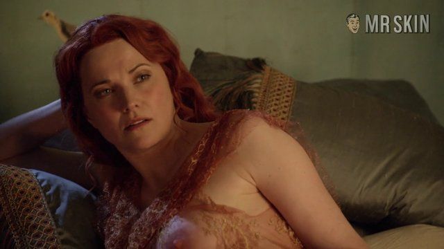 Lucy Lawless Naked in Spartacus. Breasts, Sexy, bush, butt. 220735