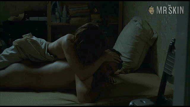 Kristin Scott Thomas Naked in Leaving. Butt, Right Breast, breasts, underwear. 219583