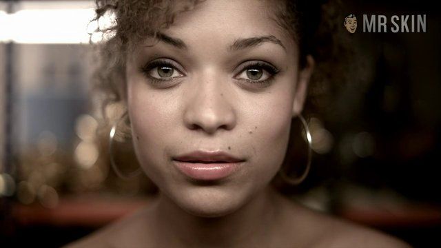 Misfits's Sexiest Scenes with Antonia Thomas. Sexy, Underwear, bikini, right breast. 242118