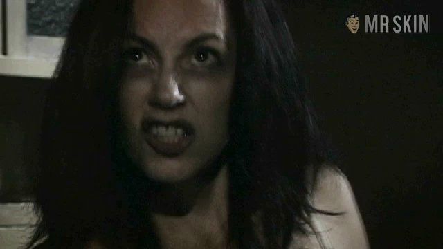 Debbie Rochon Naked in Colour from the Dark. Right Breast, breasts. 220411