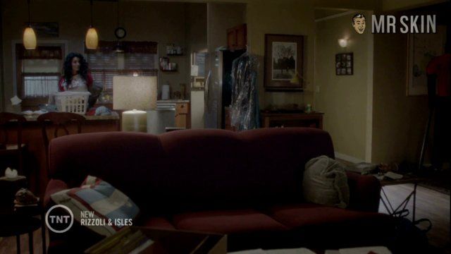 Sexiest Angie Harmon Scene in Rizzoli & Isles. Underwear, sexy. 231973