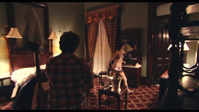Hottest Nicole Weaver Scene in The Virginity Hit. Underwear, body double, breasts. 222818