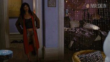 Thandiwe Newton in For Colored Girls (2010) Sexy Breasts Left Nipslip 223819