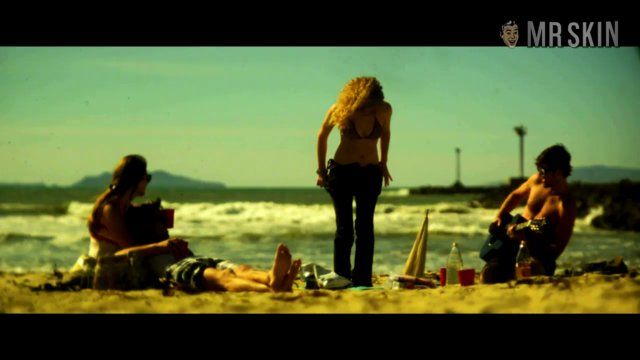 Bellflower's Sexiest Scenes with Rebekah Brandes. Bikini, breasts, left breast. 223884