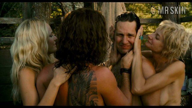 Sexiest Scenes of Kathy from Wanderlust. Sexy, breasts, right breast. 229793