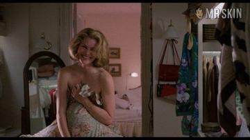 Lois Chiles in Broadcast News (1987) Left Nipslip Breasts Left Nipslip 225278