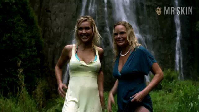 Hottest Katy Magnuson Scene in Dinocroc vs. Supergator. Bikini. 225740