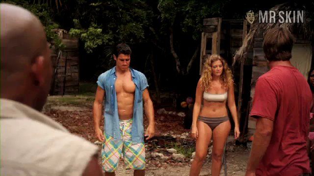 Sexiest Scenes of Lyndsey from 2-Headed Shark Attack. Bikini. 228035