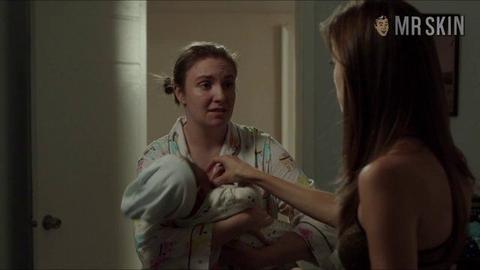 Girls's Sexiest Scenes with Allison Williams. Underwear, bikini, butt. 258330