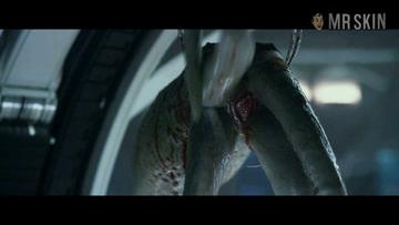 Noomi Rapace in Prometheus (2012) Sexy Underwear Breasts Right Nipslip 229616