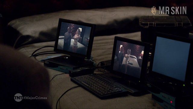Major Crimes's Sexiest Scenes with Virginia Gardner. Underwear. 252816
