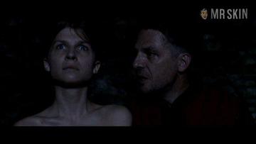 Clémence Poésy in The Silence of Joan (2011) Right Breast Body Double Breasts 230319