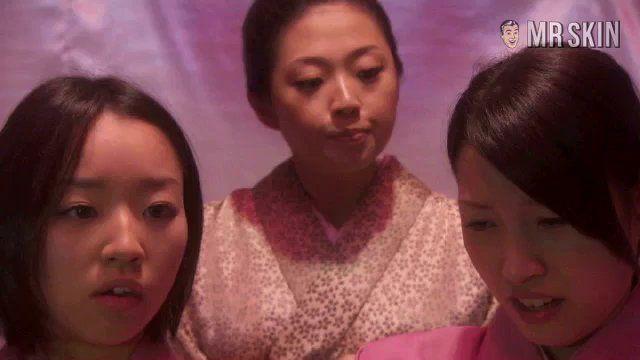 Aiko Hashiuchi, Maaya Morinaga in Dead Sushi (2012) Underwear Left Nipslip Breasts Left Nipslip 231077