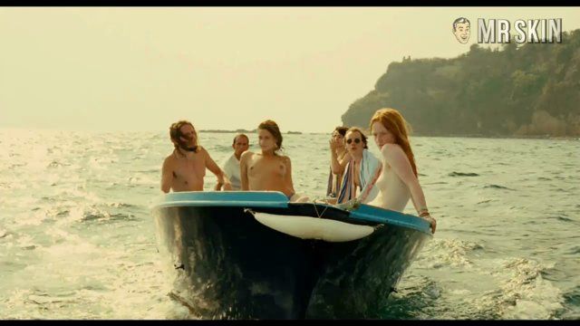 Lola Créton, Bobbi Salvör Menuez in Something in the Air (2012) Breasts Breasts Left Breast 231119