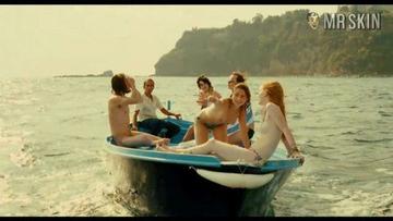 Lola Créton, Bobbi Salvör Menuez in Something in the Air (2012) Breasts Breasts Left Breast 231119