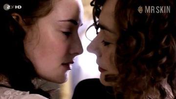 Christiane Paul, Maria Ehrich in Hotel Adlon (2013) Sexy Lesbian Breasts Bush 232134
