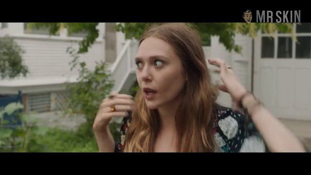 Hottest Elizabeth Olsen Scene in Very Good Girls. Underwear, body double, butt. 232370