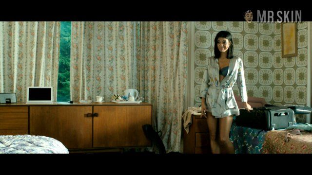 Sexiest Jessica Szohr Scene in Love Bite. Underwear, bikini, breasts. 233089