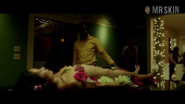 Crystal Lo in +1 (2013) Right Breast Breasts Butt 233283