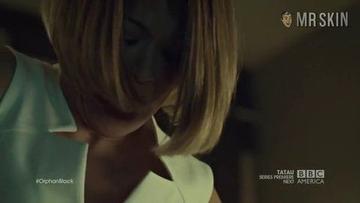 Tatiana Maslany in Orphan Black (2013-2017) Sexy Underwear Butt Lesbian 242940