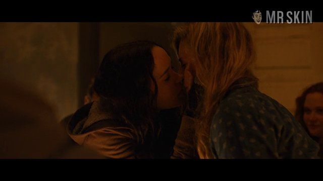 Hottest Elliott Page Scene in The East. Lesbian, breasts, right breast. 233528