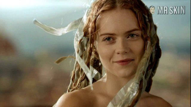 Vanessa from Da Vinci's Demons Naked. Breasts, bush, butt. 233597