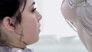 Jaime Murray, Nicole Muñoz in Defiance (2013-2015) Sexy Bikini Lesbian 237968