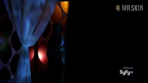 Hottest Jaime Murray Scene in Defiance. Sexy, bikini, lesbian. 233624