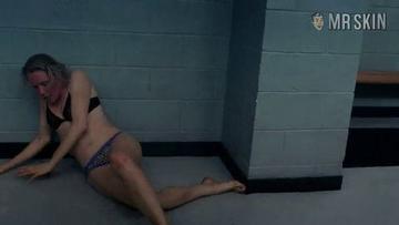 Danielle Cormack, Elissa Stephens in Wentworth (2013-2020) Sexy Underwear Breasts Butt 240437