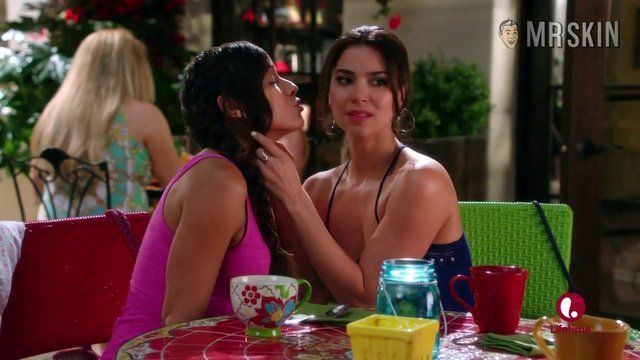 Sexiest Roselyn Sanchez Scene in Devious Maids. Sexy, Lesbian, breasts, left breast. 244921
