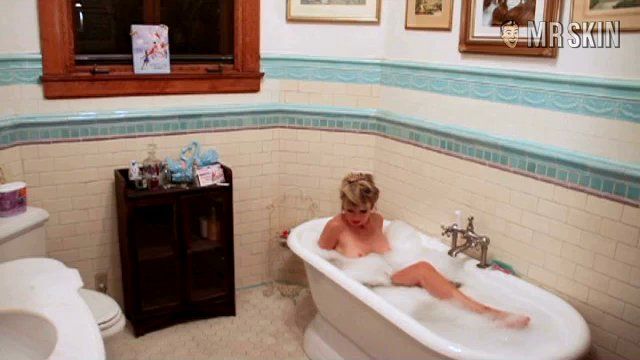 Rena Riffel Naked in Showgirls 2: Penny's from Heaven. Breasts, lesbian, right breast. 235009