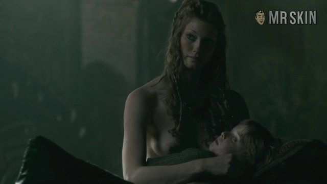 Princess Aslaug from Vikings Naked. Breasts, butt, sexy. 252983