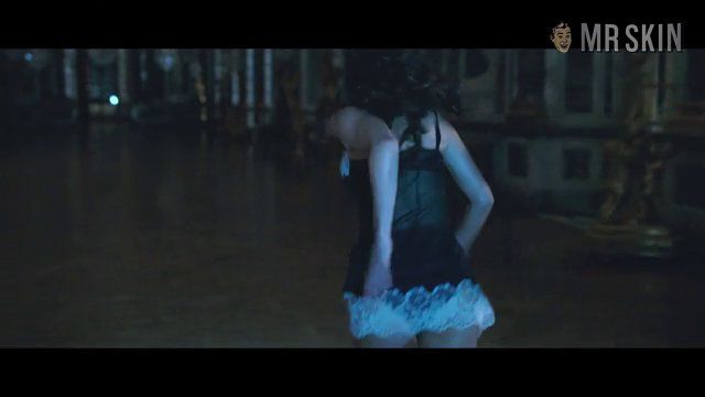 Sexiest Charlotte Le Bon Scene in Le grand méchant loup. Underwear, butt, right breast. 235753