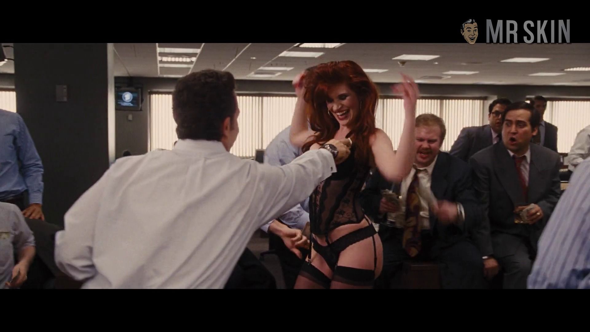 Jaclyn Keys, Krista Ashworth in The Wolf of Wall Street (2013) Underwear Breasts Breasts Thong 236838