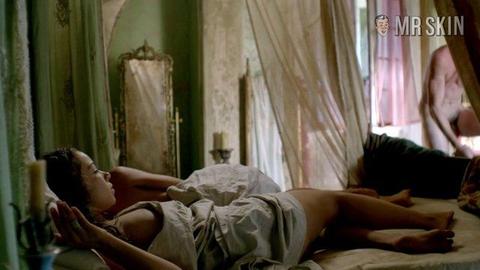 Max from Black Sails Naked. Sexy, Right Breast, body double, breasts. 241679