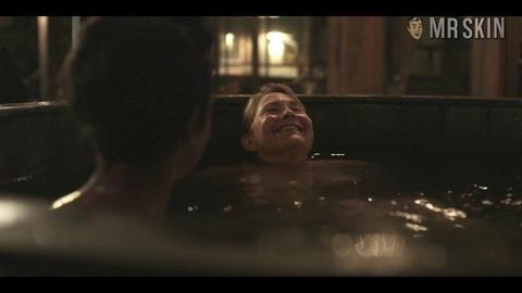 Cherry Jones Naked in Transparent. Sexy, Bush, bikini, body double. 247507