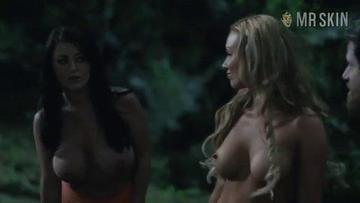 Kirsty Hill, Kayden Kross in The Hungover Games (2014) Breasts Breasts Lesbian 236293