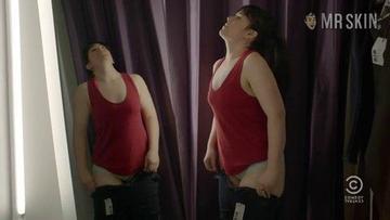 Abbi Jacobson, Ilana Glazer in Broad City (2014-2019) Underwear Sexy Lesbian Sexy 241058