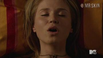 Rita Volk, Katie Stevens, Yvette Monreal in Faking It (2014-2016) Underwear Lesbian Sexy 240356