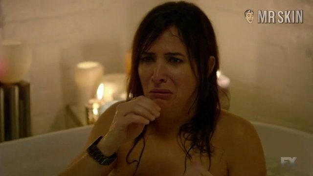 Pamela Adlon in Louie (2014) Sexy Right Nipslip Breasts Butt 237793