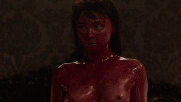 Billie Piper, Jessica Barden in Penny Dreadful (2014-2016) Right Breast Sexy Butt Breasts Body Double Breasts 250667